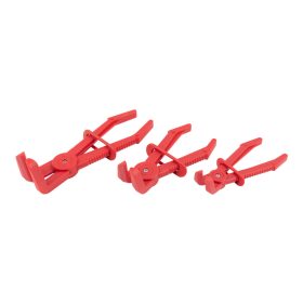   Quatros tömlőszorító fogó készlet, hajlított, 6-40 mm, 3 részes, QS14202