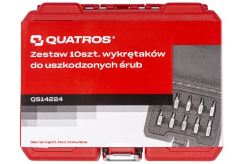 Törött csavar kiszedő készlet, 10 részes