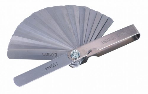 Quatros hézagmérő 0,04-1,00 mm 25 lapkás, QS15516