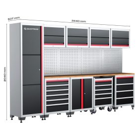 Quatros műhelyberendezés 15 részes, QS17015