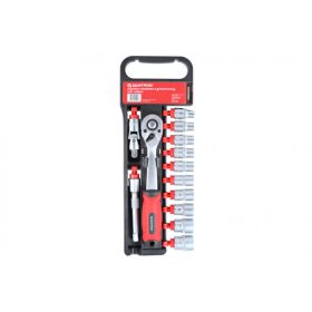 Quatros Dugókulcs készlet 1/2" -13 részes, QS50006