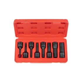   Quatros gépi imbusz dugókulcs készlet 1/2" 8 részes, QS50008