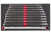 Extra hosszú racsnis, csuklós fejű csillagkulcs készlet 10 részes, 10–19 mm