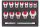 Villáskulcs fej készlet, 14 részes, 3/8", 10–24 mm