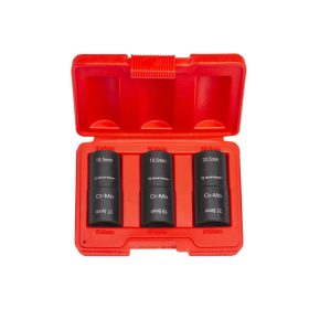   Kétoldalas gépi dugókulcs készlet 1/2'' - 3 részes