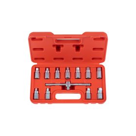   Quatros olajleeresztő csavar kulcs készlet 3/8″ 12 részes, QS60500