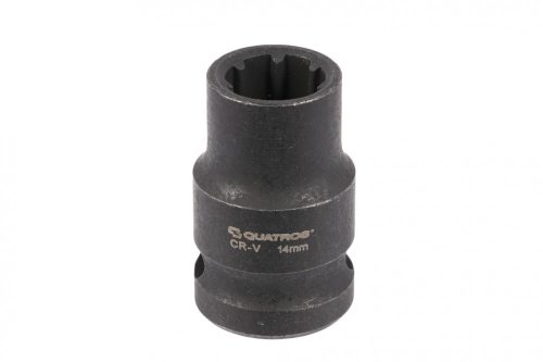 Quatros Féknyereg dugókulcs 1/2" 14mm 7 szögű, QS70014