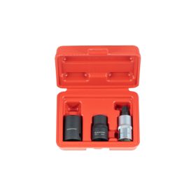   Quatros ötszögű dugókulcs készlet fékszereléshez, 1/2", 3részes, QS70401