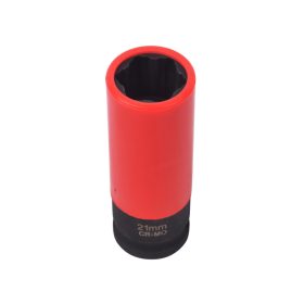   Quatros Kerékőr / anyacsavar leszedő légkulcsfej Hyundai, Kia 1/2″ 21mm, QS90799