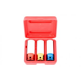   Quatros Légkulcsfej készlet alufelnihez 17, 19, 21mm, QS90801